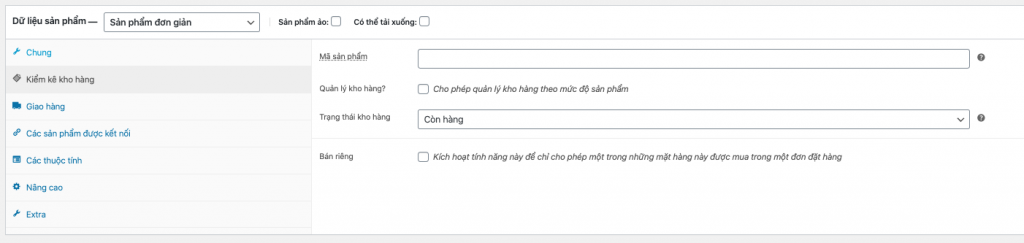 Hình Ảnh Kiểm Kê Kho Hàng WooCommerce